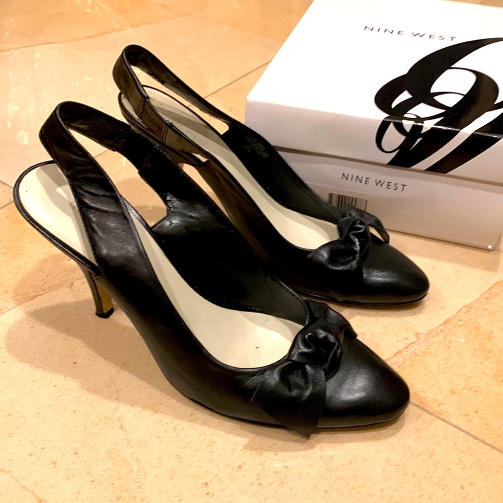 Bow front heels /shoes